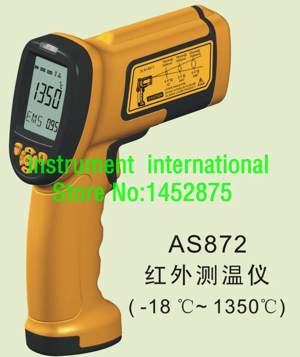 

Smart Sensor AS872 Infrared Thermometer -18C~1350C(-0F~2462F) 50:1
