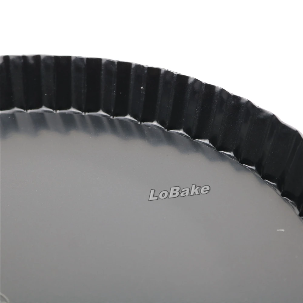 11 inches movable bottom nonstick chrysanthemum wavy wall pie pan pizza stone pancake mold cheesecake tray DIY bakery tools