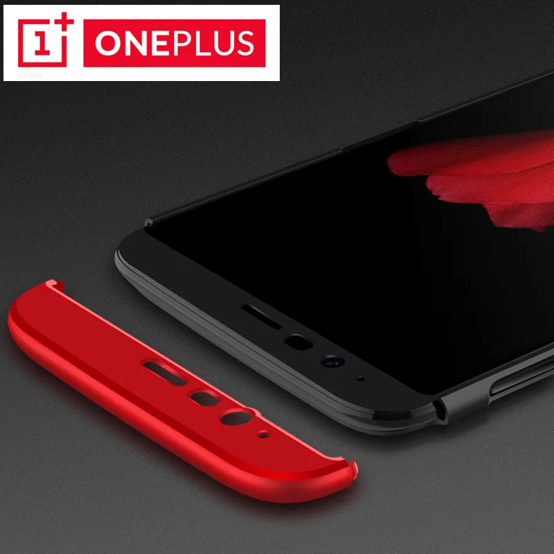 

Oneplus 6 Oneplus 5 / 5T Cover Coque Fundas For Oneplus 6 Case 360 Full Protection Matte Hard PC For OnePlus 6T Back Case