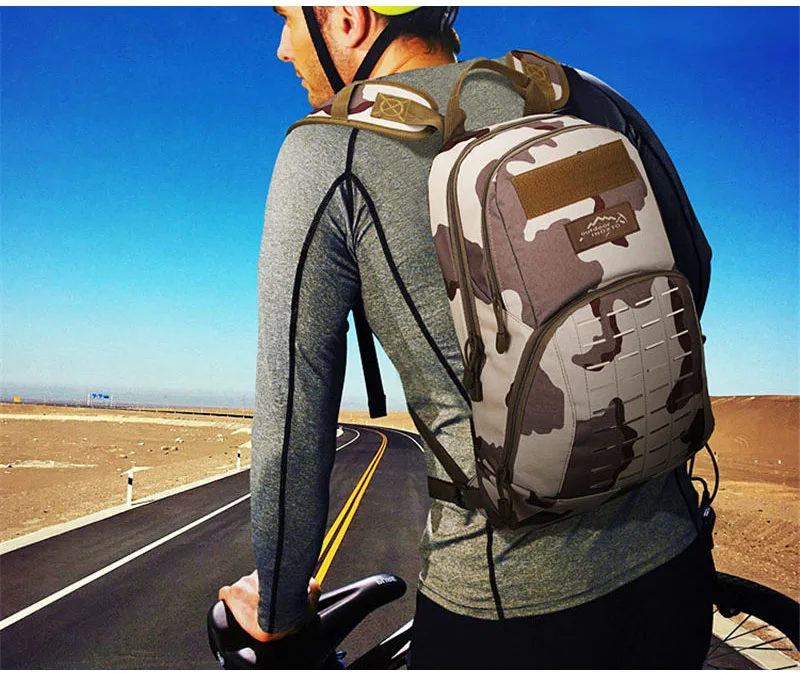 Militar do Exército Mochila de Acampamento Esportes ao ar Equitação Bolsa Viagem Molle Tático Bolsas Caminhadas Ciclismo Livre Náilon Xa506wa 6 Esporte e Lazer