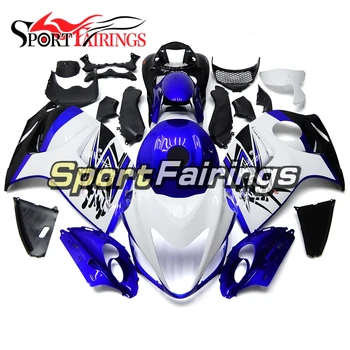 

Complete Fairings For Suzuki 2008 09 10 11 12 13 14 15 2016 GSXR1300 Hayabusa Complete Sportbike Body Frames Cowlings White Blue