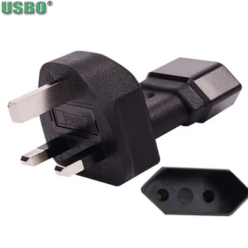 

Britain Male BS1363 UK to Female EU Germany France Korea Vietnam Philippines Power Rewirable Connector 10A Adaptor Plug Socket