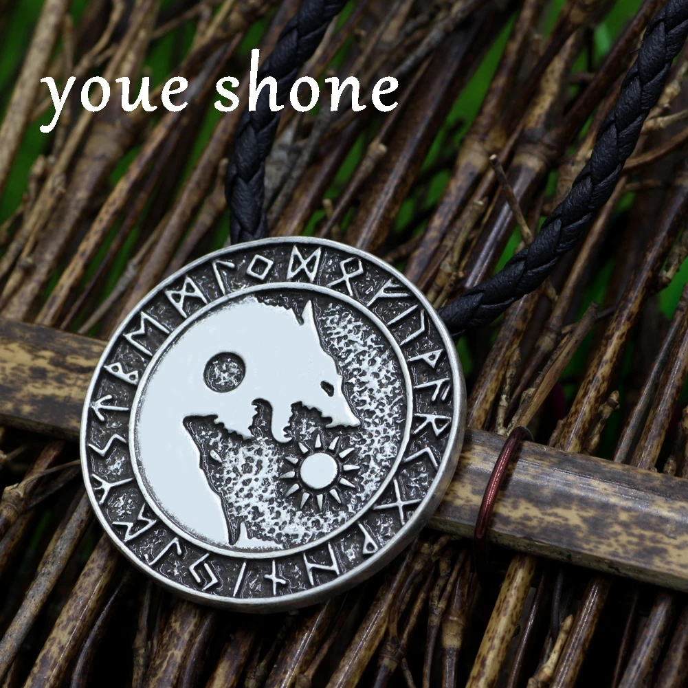 Youe shone Pagan нордический амулет большая цепь мужские руны скандинавских викингов
