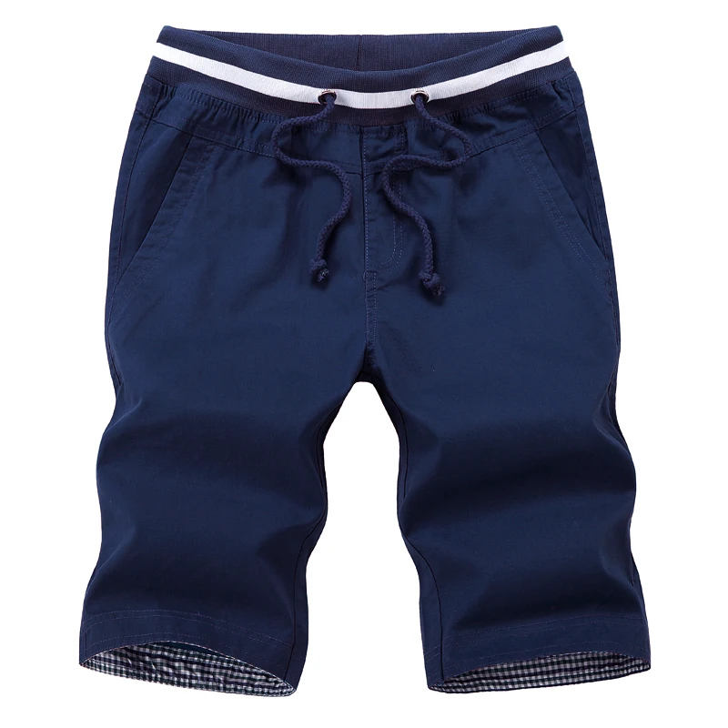 Летние повседневные шорты для мужчин плед подол хлопок Короткие штаны модные шорты в уличном стиле бермуды Homme короткие Pantalon суд плюс размеры