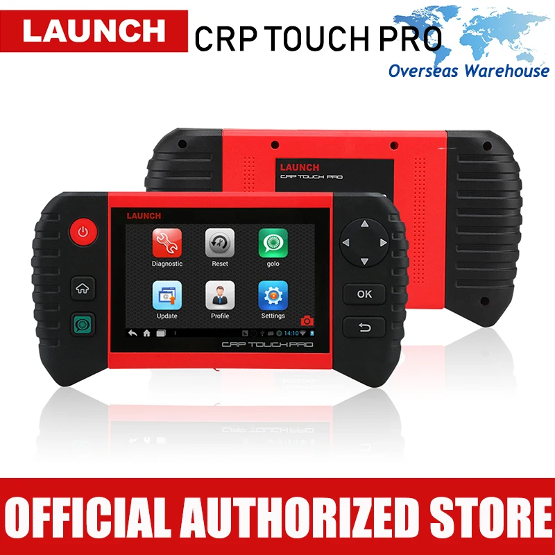 

LAUNCH Creader CRP Touch Pro Car Diagnostic Tool Full System Autoscanner Auto Diagnostics Scan Tools Oil Reset Brake DPF SAS