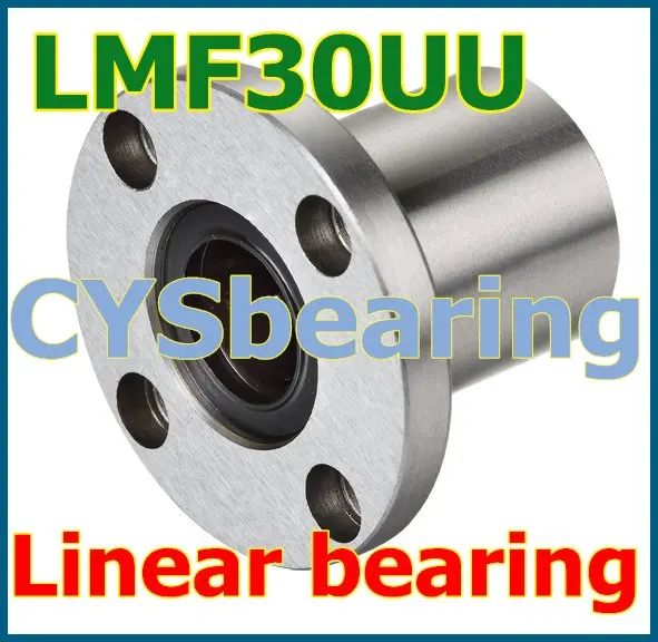 30mm LMF30UU flange linear bearing flange linear motion bearingin