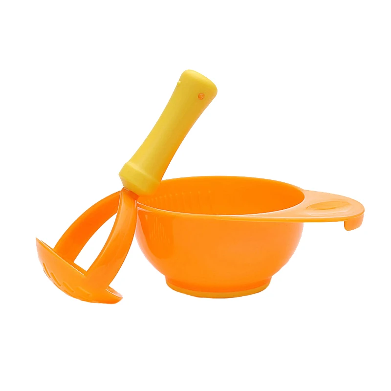 Baby BPA Free Food Mills Grinding Bowl Infants Manual Fruit Processor Tools Children Hand Feeding Food Grind Making Bowl MY0021 (9)