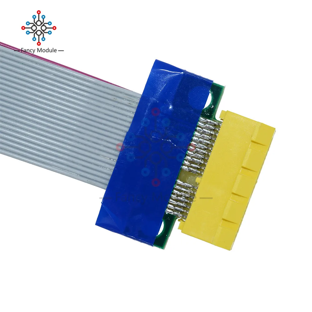 Надежный 2017 17 см PCI E 1X расширения слота карты Гибкий переместить кабель|cable extension