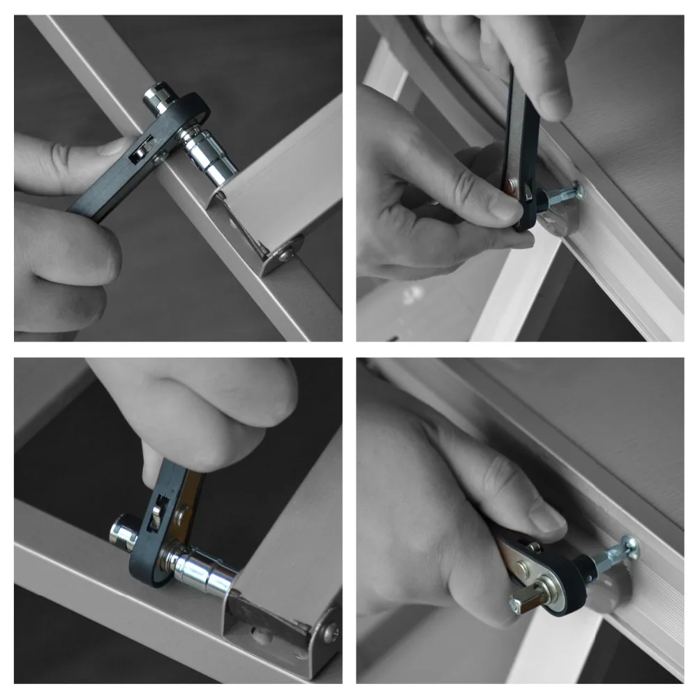 PROSTORMER двухприводная головка под прямым углом 1/4 &quot мини ручной инструмент