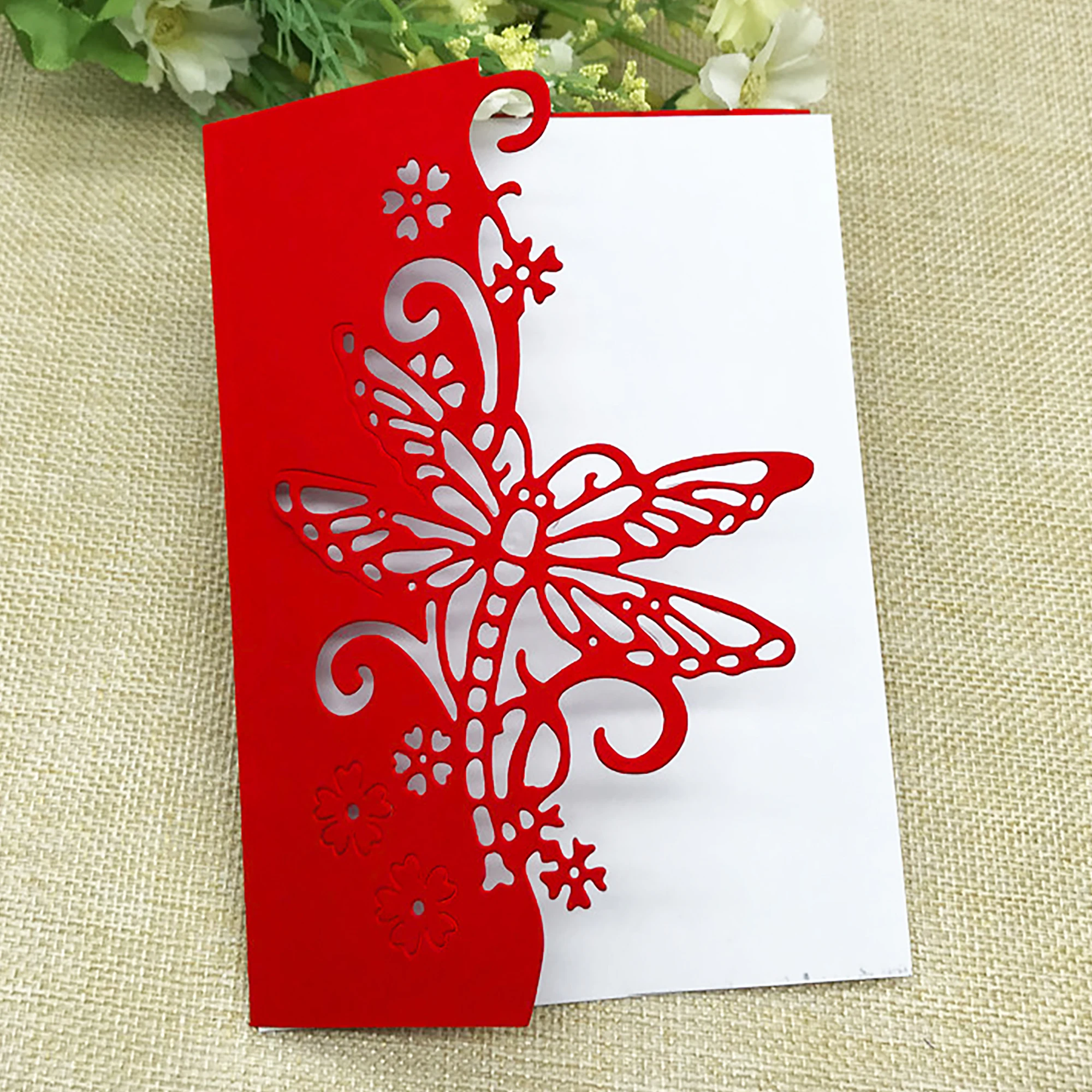 Dragonfly Cutting Dies Scrapbook Embossed Card DIY Making Carbon Steel Decor