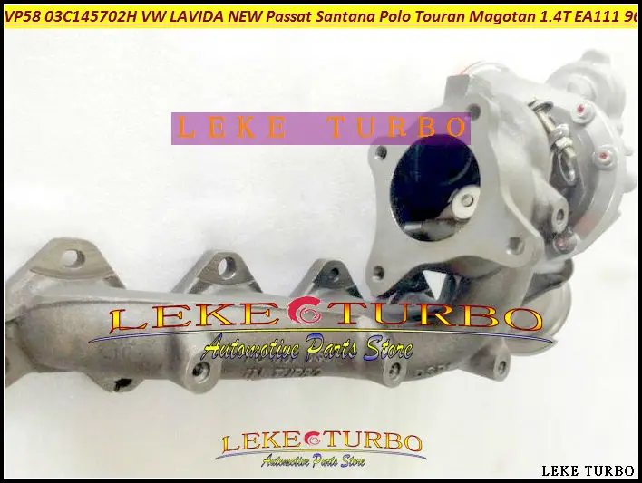 Turbo VP58 03C145702H 12110702 Turbocharger For Volkswagen VW LAVIDA NEW Passat Santana Polo Touran Magotan 1.4L EA111 1.4T 96KW (3)