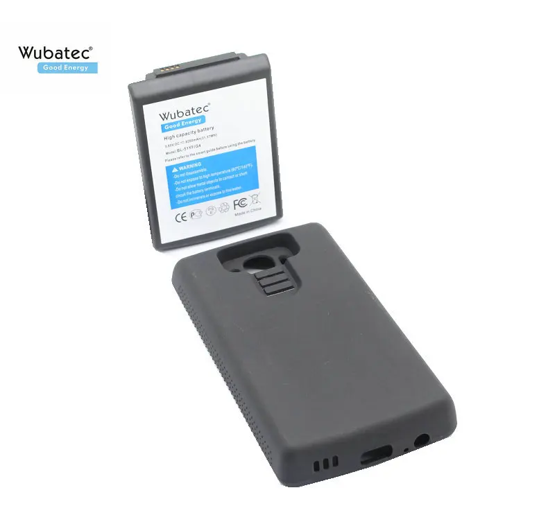 Wubatec 1x8200mAh G4 BL 51YF Расширенная батарея + ТПУ чехол для LG H818 VS999 VS986 US991 F500 F500S F500K F500L H810
