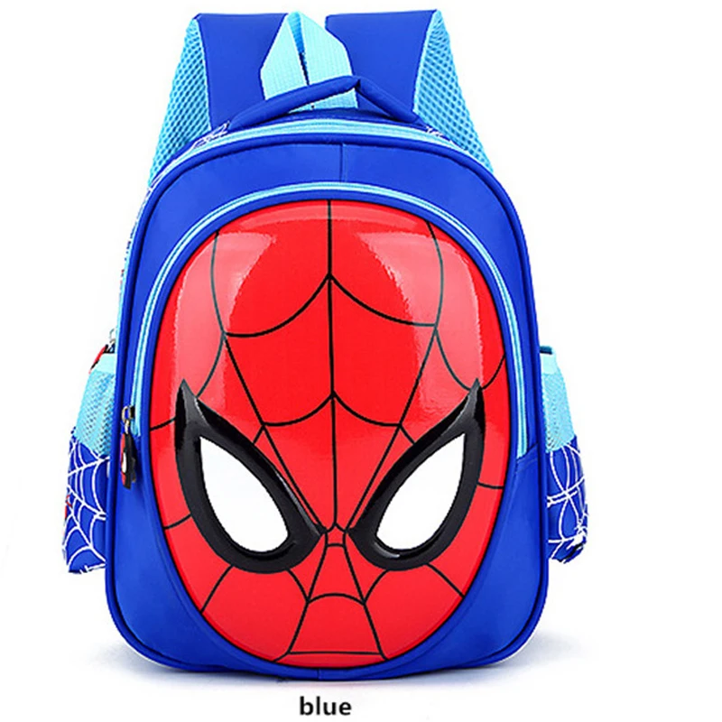  3D Spiderman backpack Super heroes school bag boy waterproof children bag 3-12 years - 33045243176