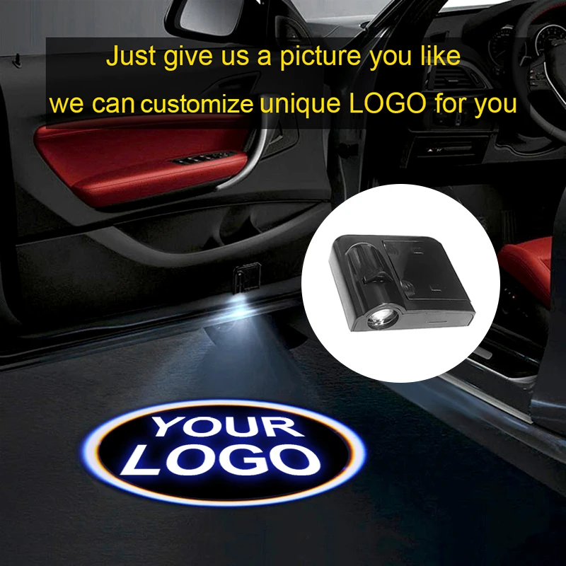 1PCS Welcome Laser Car Door Led Projector Logo Ghost Shadow Light for Volkswagen Ford BMW Toyota Hyundai Kia Mazda Audi