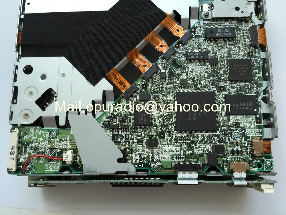 Excellent 100%Brand new Matsushita 6 CD/DVD changer mechanism with 2 PC Board for AcuraTL navigation Toyota Mercedes S class GPS radio 2