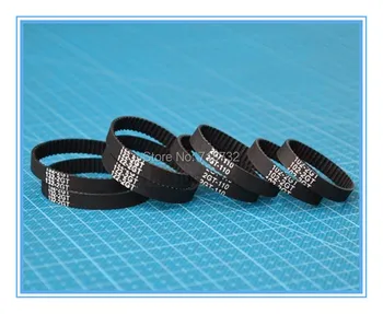 

136-2GT-6 round timing belt 136mm length GT2 6mm width 5pcs free shipping