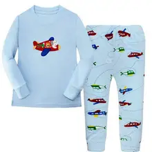 Детские пижамы с длинными рукавами и рисунком, подростковые пижамы, одежда для маленьких девочек, пижамы, детские хлопковые пижамы, комплекты из футболки и штанов