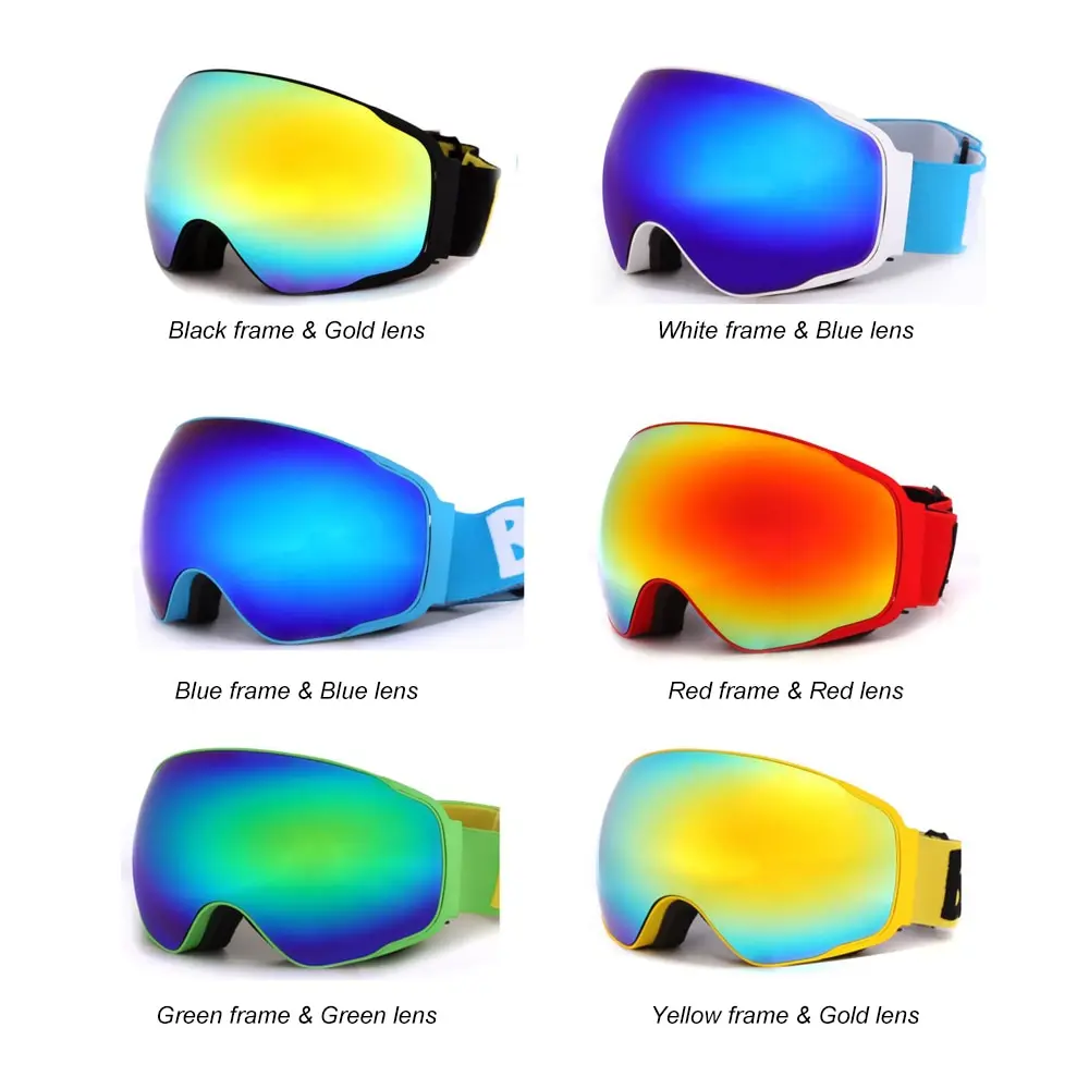 رؤية واسعة المهنية نظارات التزلج الواقية نظارات مكافحة الضباب UV400 نظارات التزلج التزلج على الجليد الرجال النساء نظارات واقية من الثلج خوذة م... رؤية واسعة المهنية نظارات التزلج الواقية نظارات مكافحة الضباب UV400 نظارات التزلج التزلج على الجليد الرجال النساء نظارات واقية من الثلج خوذة م...