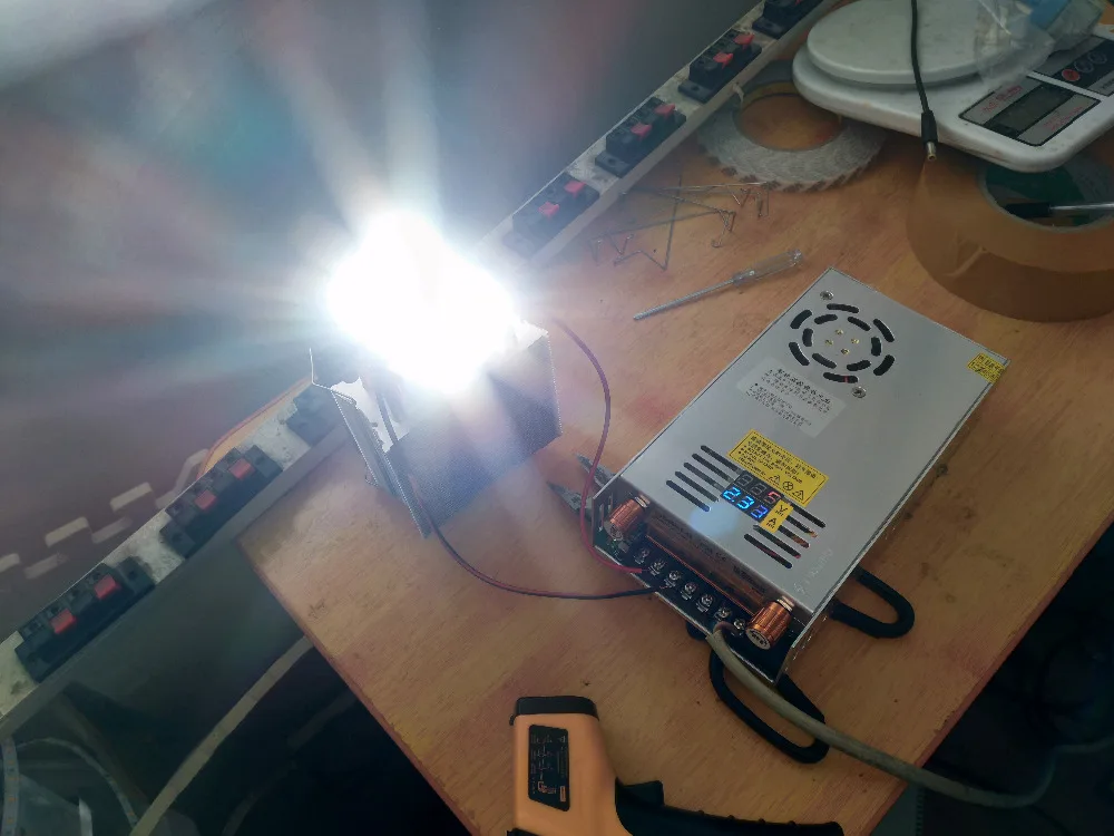 MARSWAL светодиодный светильник с высоким цветопередачей 90+ высокой плотностью мощности COB Светодиодный дневной светильник белого DC36-38V 100 А Вт лм для прожектора DIY светодиодный светильник для сцены