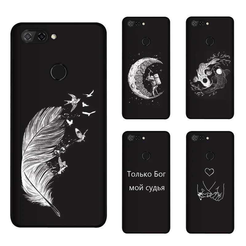 Мягкий силиконовый чехол из ТПУ 5,45 дюйма для zte Blade V9 Vita, матовый чехол с рисунком 5,7 дюйма для zte Blade V9 Funda