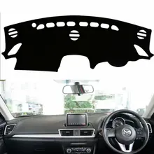 Автомобильный Стайлинг автомобиля чехлы тире коврики Зонт приборной панели крышки kовровое покрытие на заказ для Mazda 3 MAZDA3 Axela RHD