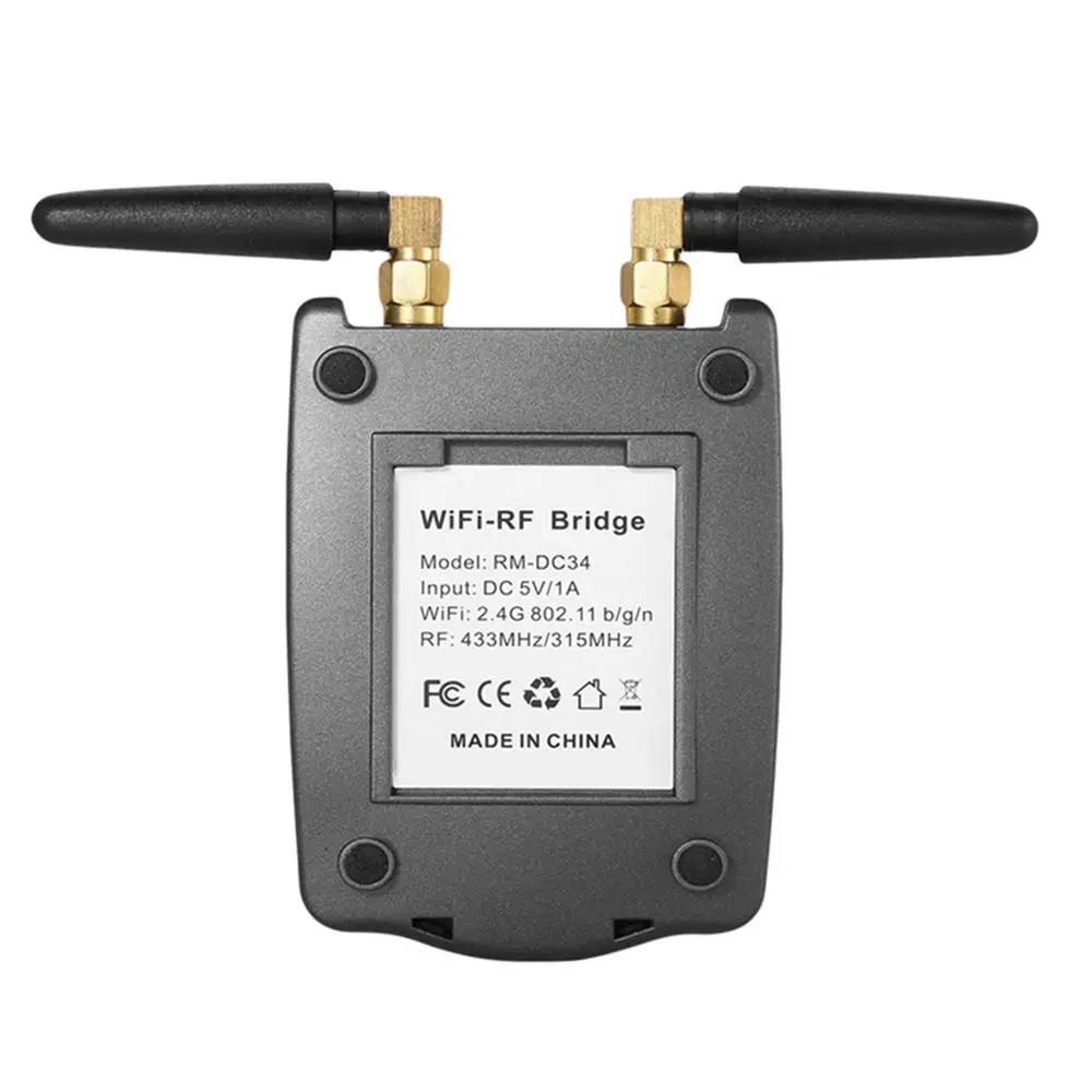 EACHEN RF Bridge WiFi 315/433 MHz Dual RF Wireless Smart Home Hub Curtain Blinds Garage Door 150 meters game accessories