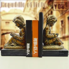 Винтажная Модная книга конец элегантный книжный конец украшения Классическая книга концы