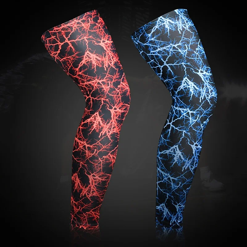

Sports Knee Pads Breathable Long Protective Size Leg Pants Socks Breathable Compression Riding Leggings Equipment