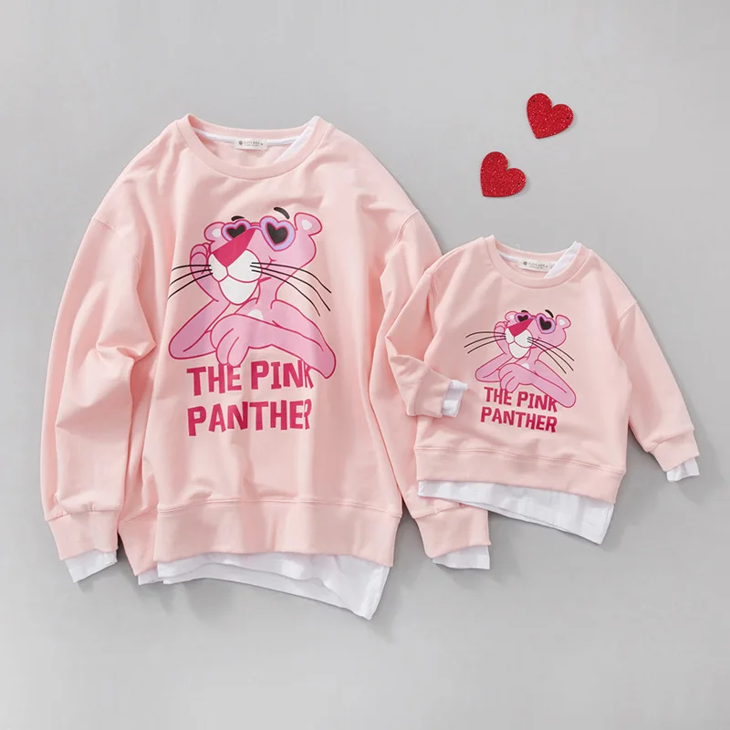 

Mother and Daughter Clothes Family Hoodies Sweatshirts parent child Kids Matching Christmas Clothing Autumn Winter Sweater