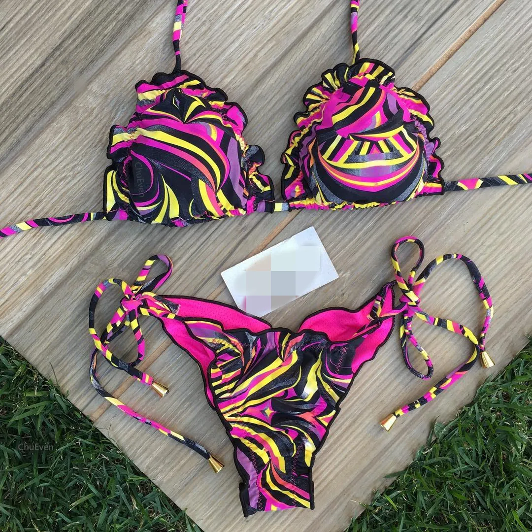 

Hot Sexy Brazilian Bikini 2019 Swimwear Women Swimsuit Bathing Suit Biquini Bikini Set Bandage Swim Suit Maillot De Bain Femme