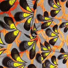 Высокое качество принт дизайн Анкара настоящий воск гарантировано натуральный воск высокое качество Pagne горячий воск африканская Анкара швейная ткань