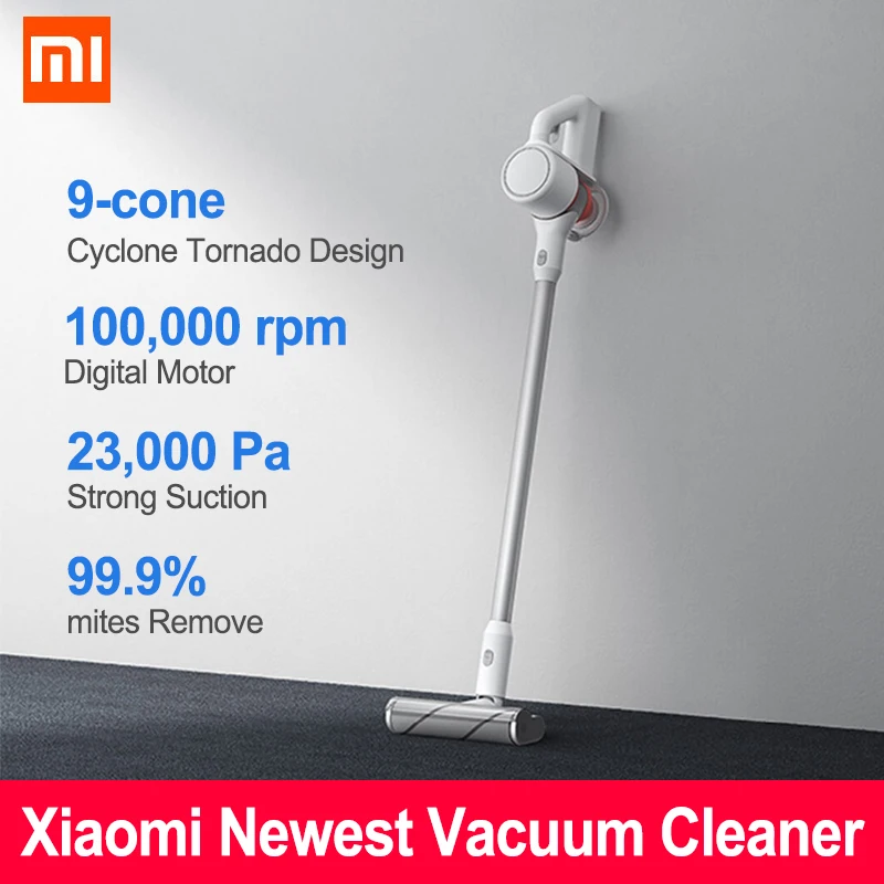 

2019 Xiaomi Mijia Handheld Vacuum Cleaner for Home Car Household Wireless aspirador 23000Pa cyclone Suction Multifunction Brush
