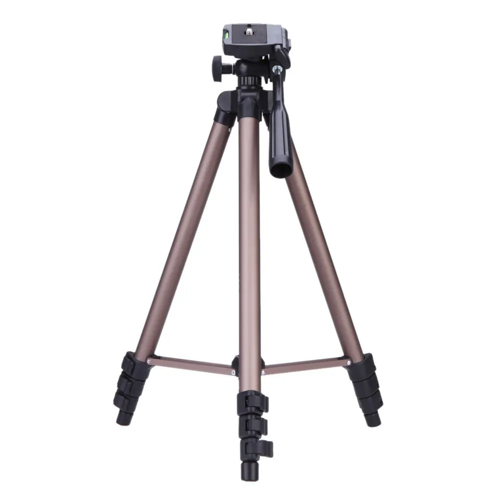 Aluminum alloy Camera Tripod Stand with Rocker Arm for Canon Nikon Sony