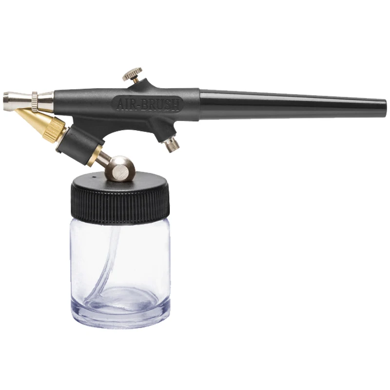 Распылитель с соплом 0,8 мм DIY Аэрограф Художественный набор инструментов комплект черный
