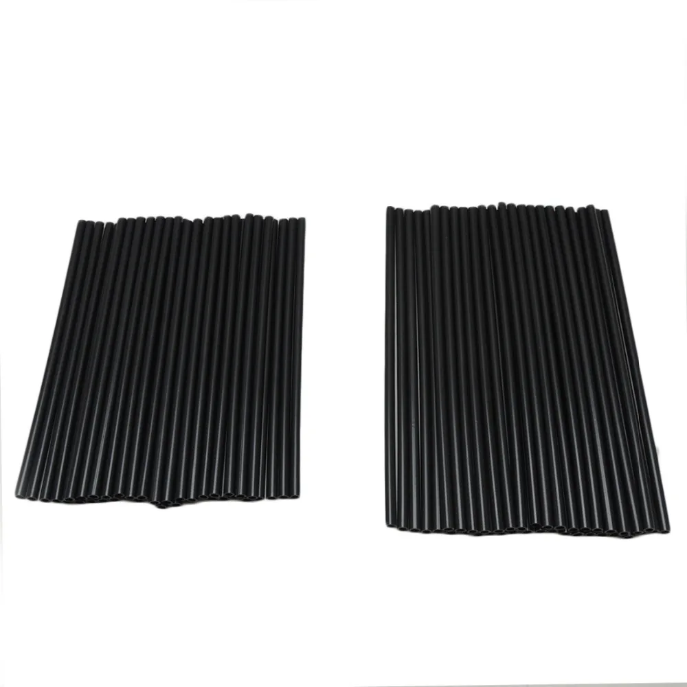 

KEMiMOTO BLACK 80PCS SPOKE COVERS FOR KAWASAKI KX PLASTICOS MOTOCROSS FOR YAMAHA YZ85 YZ250 YZ250F SPOKE SKINS