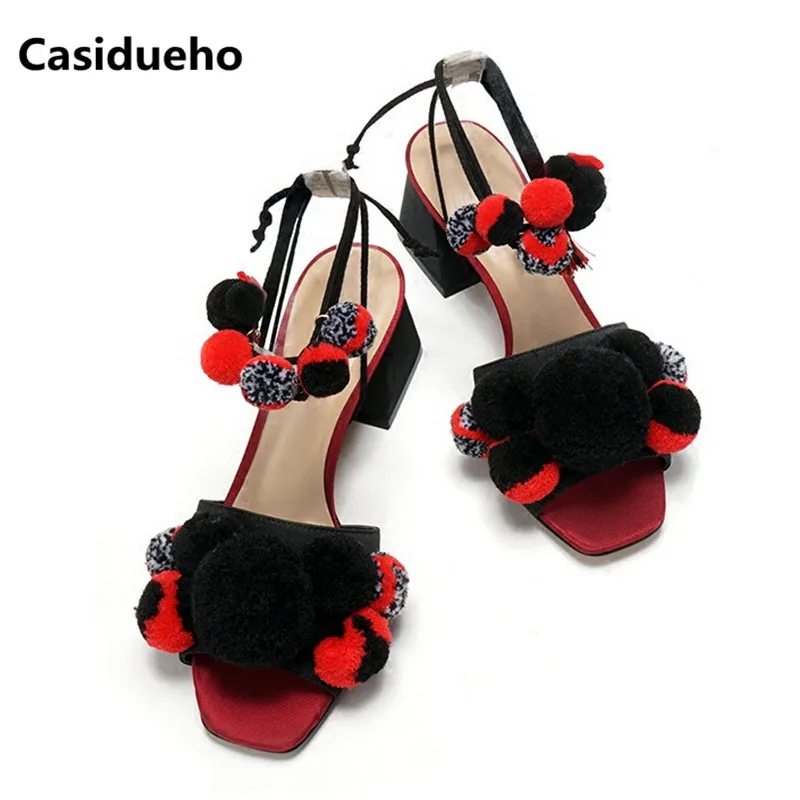 Полная Мяч sapato feminino сандалии-гладиаторы с ремешком на лодыжке Для женщин в