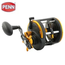 PENN бренд SQUALL Уровень Ветер baitcasing Рыболовная катушка SQL20LW/SQL20LWLH/SQL30LW/SQL30LWLH 3BB 4,9: 1 литье морской воды барабан колеса