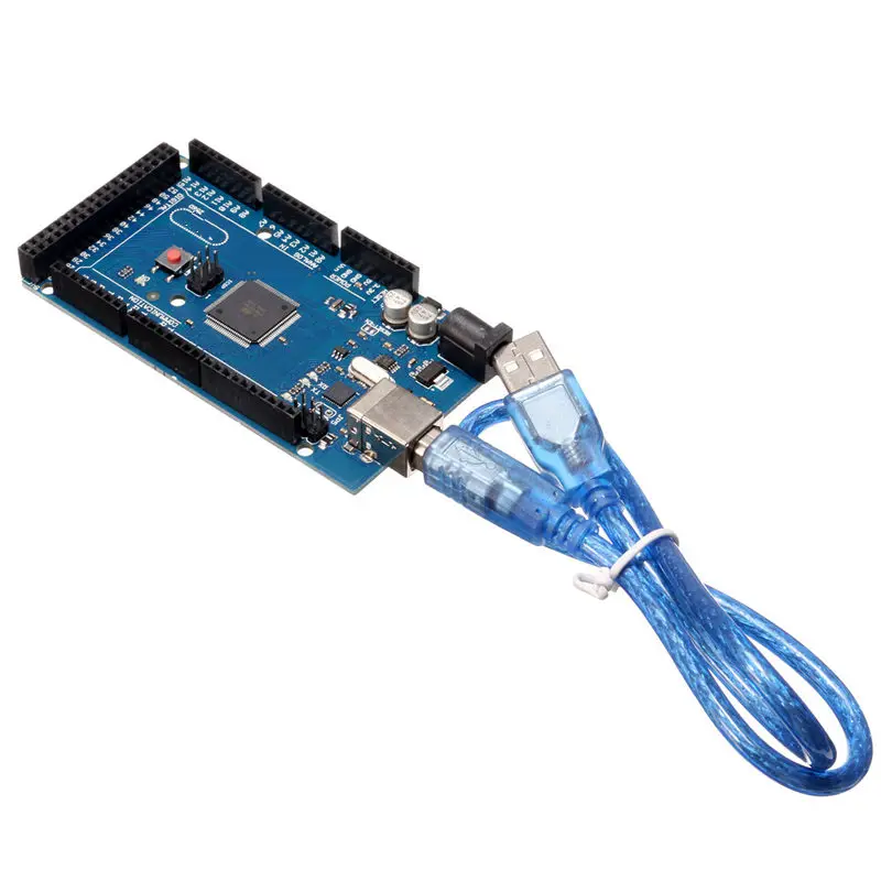 

Brand New 5V Electric Unit Board ATmega2560 16AU Microcontroller Board + USB Cable For Arduino Module R3 For MEGA 2560