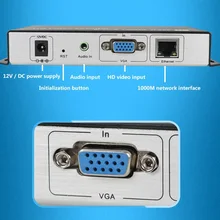 H.265/H.264 IPTV кодировщик VGA видео кодировщик с VGA входом для IPTV вещания поддержка RTMP RTSP ONVIF