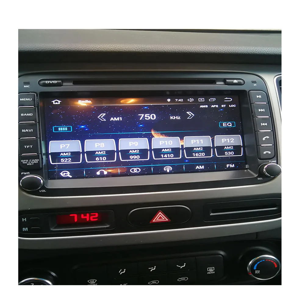 

8 Core Car Android 9.0 32G+4G GPS DVD Player For KIA CARENS 2013 2014 2015 2016 17- 2019 8" radio Video Player 2Din Navigation
