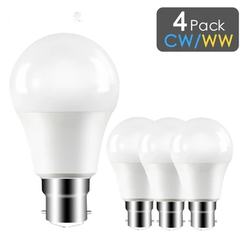

B22 High Brightness 5W 7W 9W 12W 15W 18W LED Bulb White light bulb Smart IC Real Power 110-265V Home backup lighting lamp