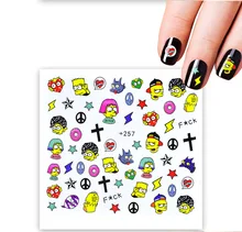 1pcs Pokemon สติกเกอร์เล็บการ์ตูนผลไม้ Decals น้ำโอนที่มีสีสัน Slider เคล็ดลับเล็บแตงโม Decor NSv137(China)