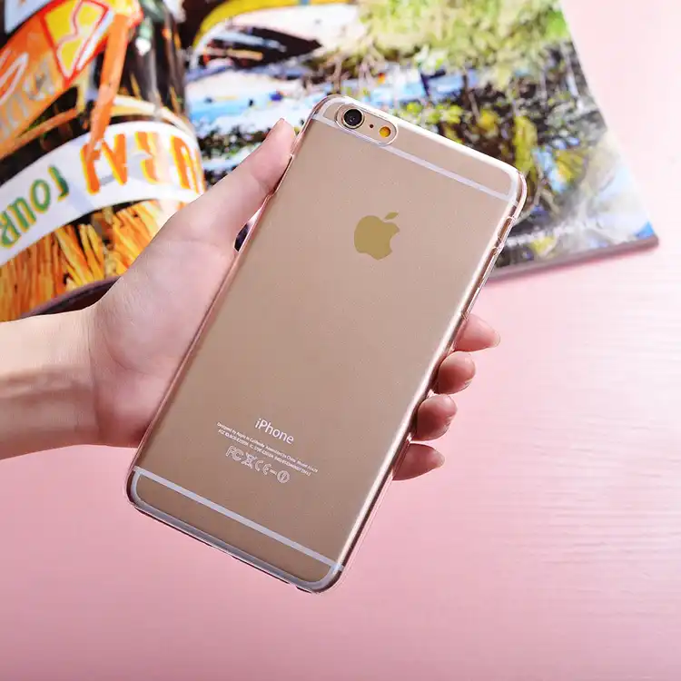 Цены удивительный кристалл ультра тонкий HD Прозрачный чехол для iPhone 6 Plus S плюс 5.5