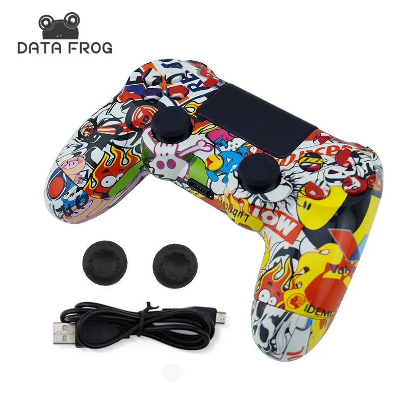  For Sony PS4 Wireless Bluetooth Gamepads Custom Bomb Game Controller For Playstation 4 Console Dualshock 4 Joystick Gamepads 