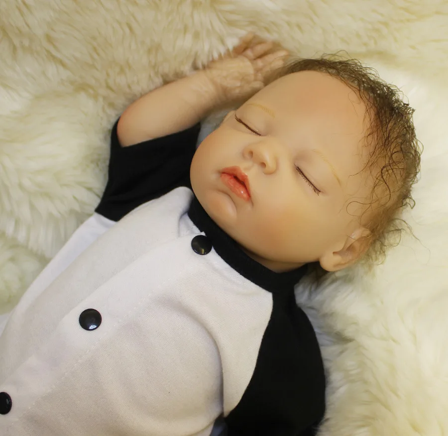 

Reborn Babies Realistic Soft silicone Adorable Bebe Kids Brinquedos boneca Toy Baby Doll