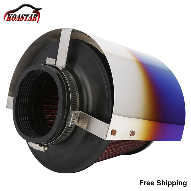 Stainless Steel Neochrome Racing Car Cold Air Intake Cone Sport Air