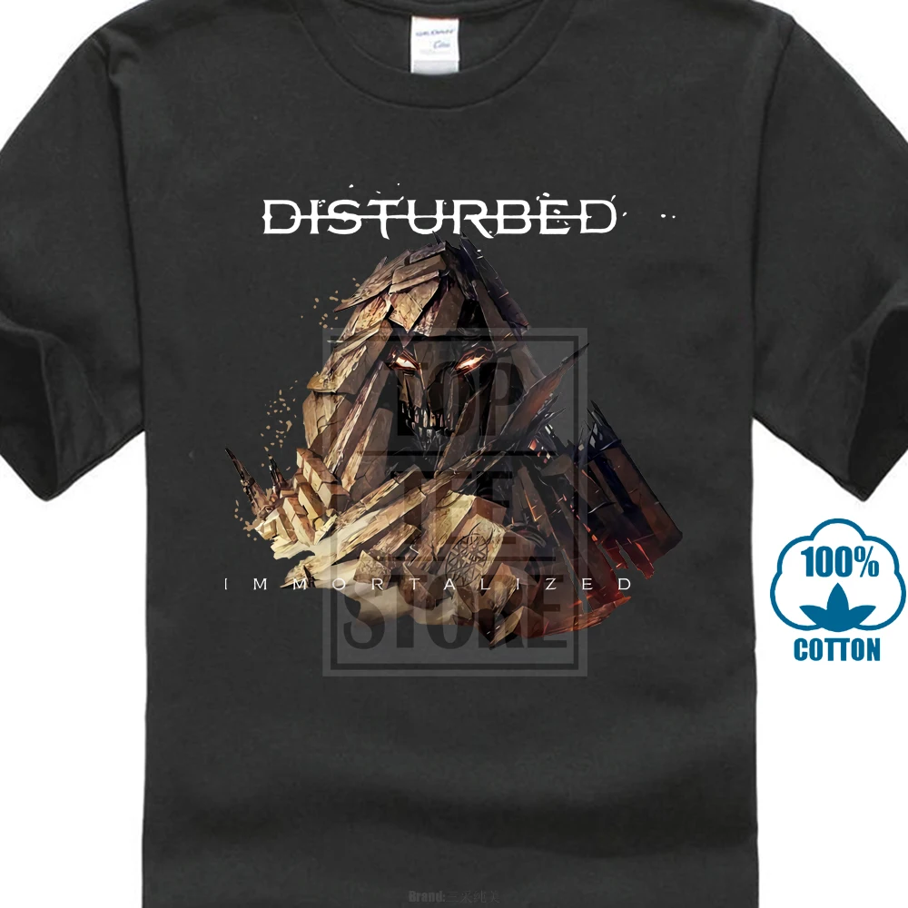 Disturbed Immortalized Tour 2016 Black T Shirt New Officialin TShirts