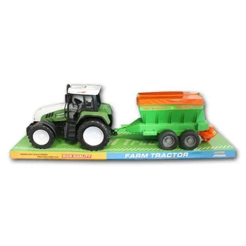 

Farm World-green Tractor with trailer