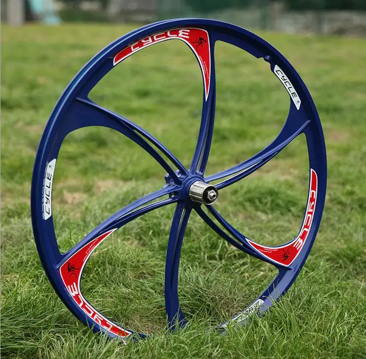 Best Kalosse  2 bearings 26inch   7/8/9/10 gear  cassette  Magnesuim alloy  wheels for  21/24/27/30 speed  26er  mountain bike wheels 4