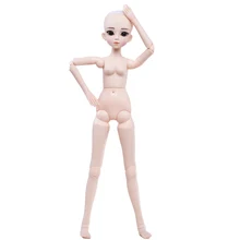 Princess Anna 1/3 bjd doll kit DIY fashion nude body sd doll naked body doll